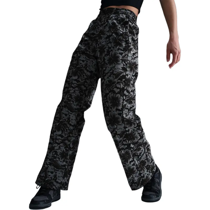 Nike Sportswear Windrunner Women's Uv Protection Mid Rise Woven Printed Pants-1