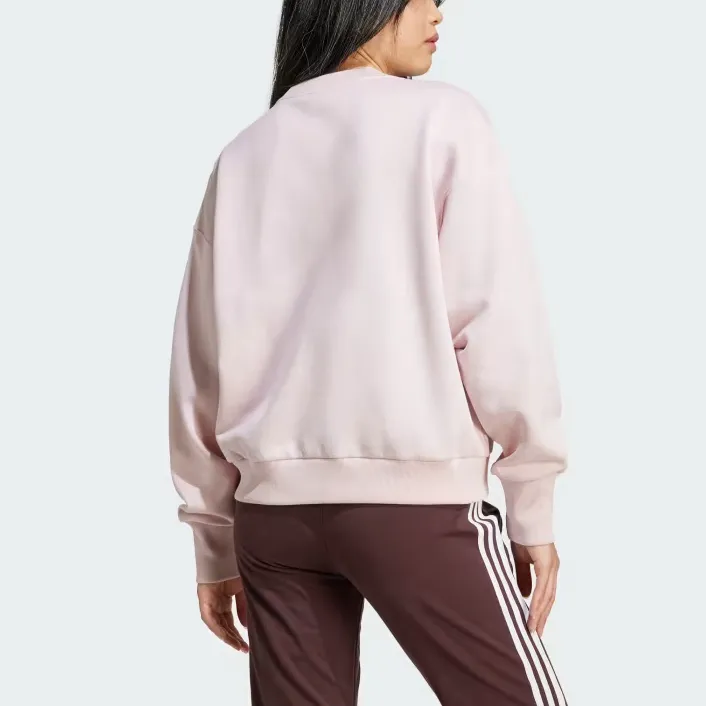 Adidas Free Shipping With AdiClub All Szn Fleece Loose Sweatshirt-2