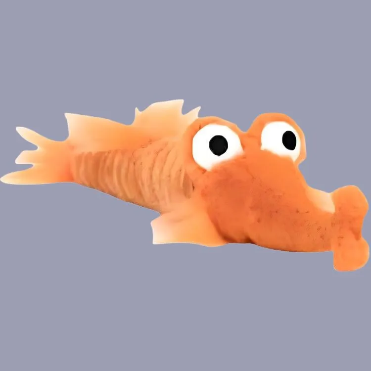 JELLYCAT Ocean Series Shrimp Fish Dolls Plush Doll Small Size High-4