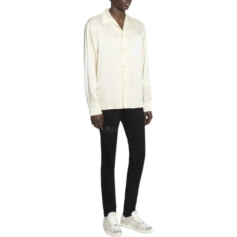 AMIRI Shirt Men's Snowflake Stone Color-2