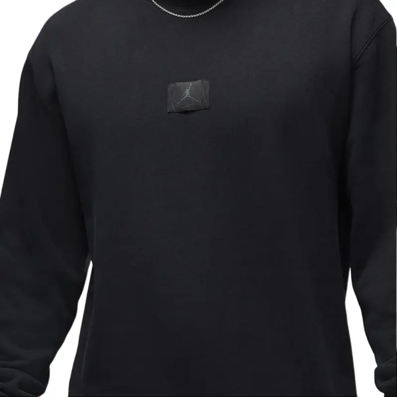 Jordan Flight Fleece Sweatshirt Men's Black-4