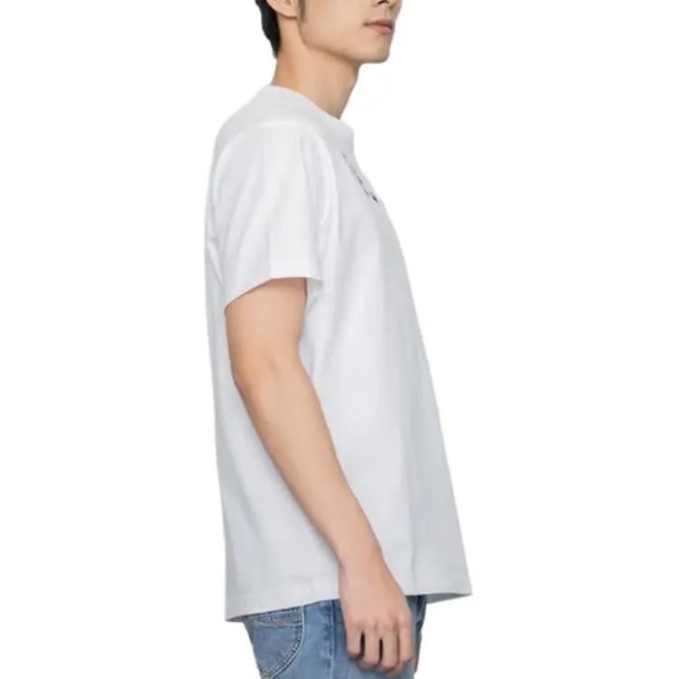 Lee SS22 Straight T-Shirt Men's White-4