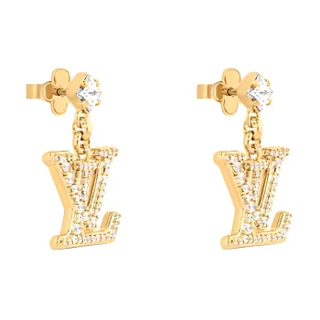 LOUIS VUITTON Lady Lv Earrings