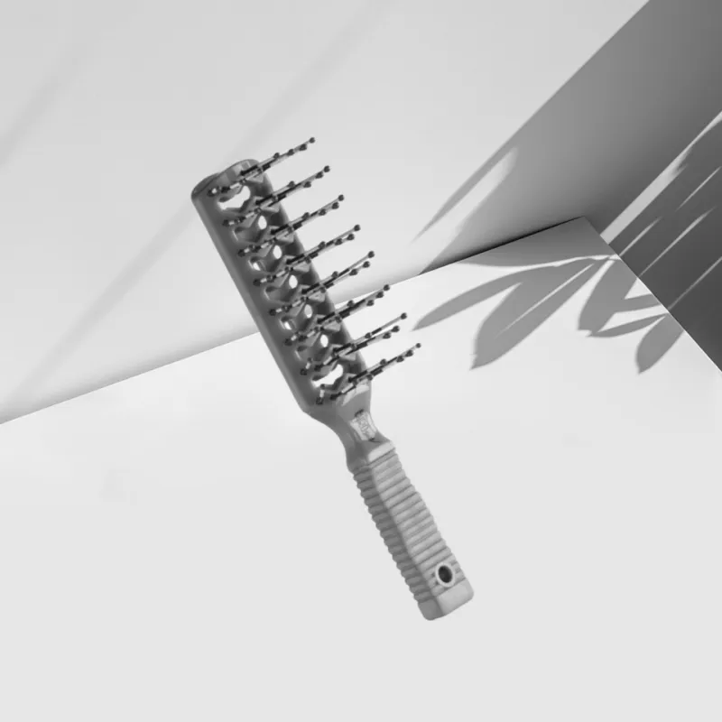 EUROSTIL Esqueleto Tunnel Shaped Hair Brush Comb Hair 1 Pack-2
