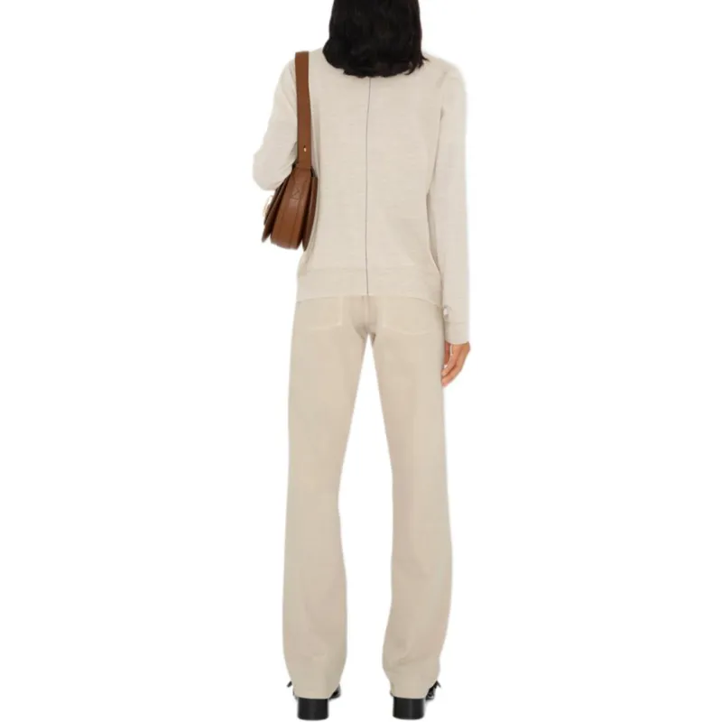 Burberry FW24 Sweater Women's Beige-2