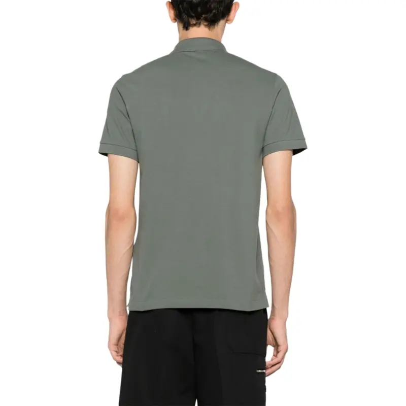 STONE ISLAND Logo Patch Polo Shirt-4