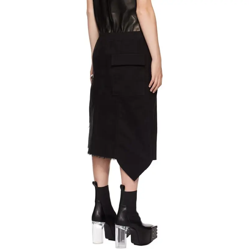 RICK OWENS/RO Skirt Men's Black-4