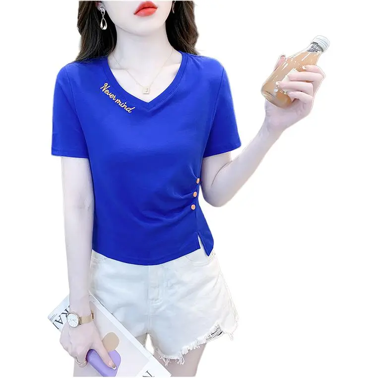 Flowers In Water T Shirt Women's-1