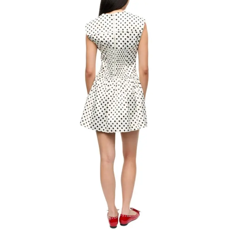GANNI Polka Dot Pattern Dress-4