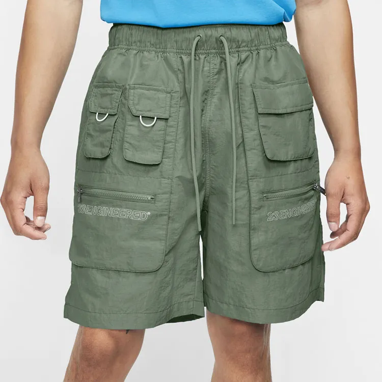 Jordan 23 Engineered Utility Cargo Shorts Military Green-3