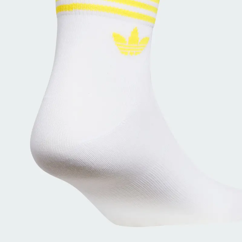 Adidas Originals TREF Ankle Socks Women's 3 Pack White-2