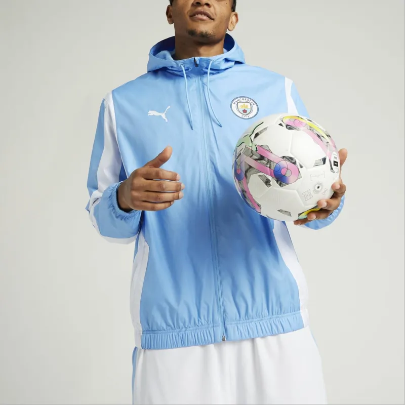 PUMA Manchester City Anthem Jacket Unisex Blue-2