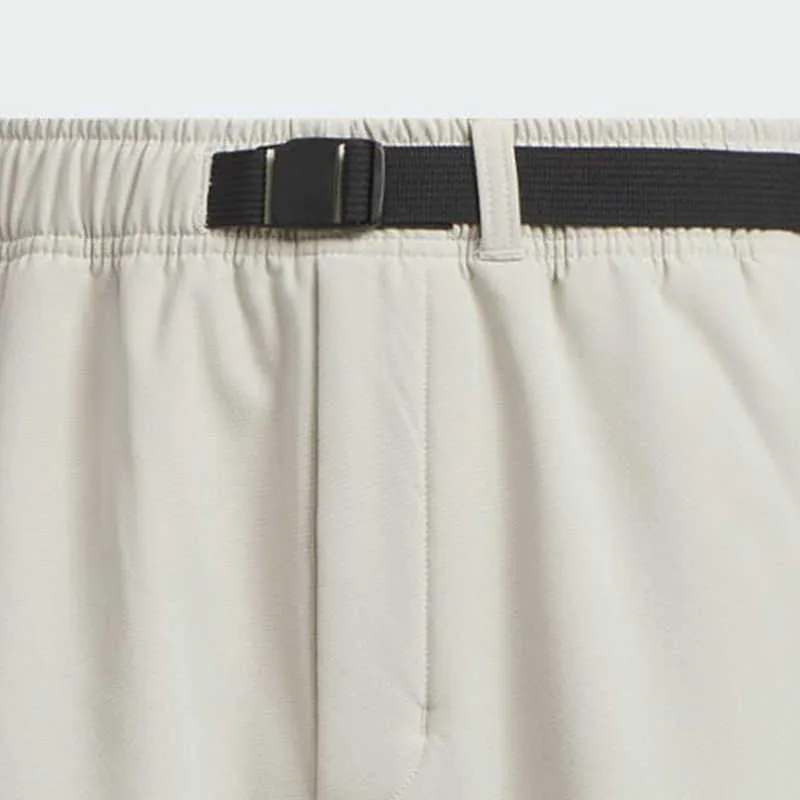 Adidas FW24 Athletic Trousers Men's Light Sesame Earth Gray-3