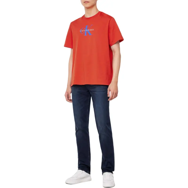 Calvin Klein T Shirts Men Red-3