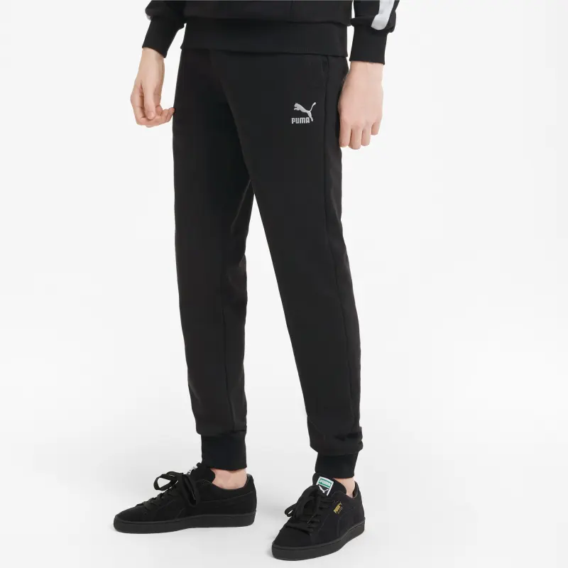 PUMA Sports Life Collection Knitted Sweatpants Men Black-2