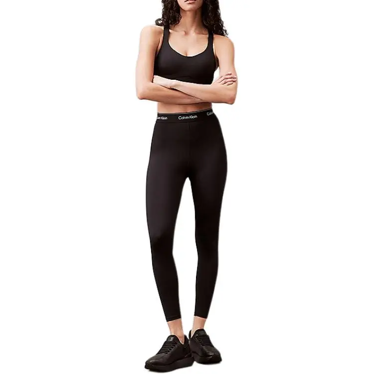CALVIN KLEIN Tight Pants Women's Black-2
