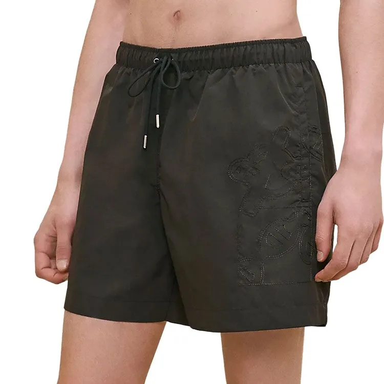 HERMES Swimming Shorts Men's Black-2