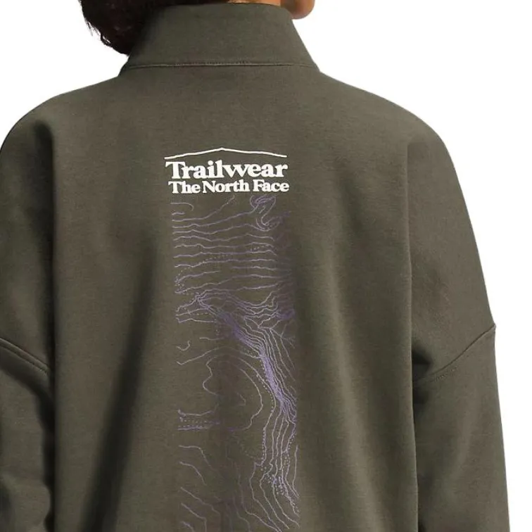 THE NORTH FACE Sweatshirts Women's Dark Green-4