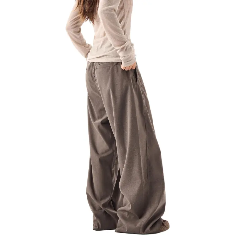 TESTUNG Suit Trouser Men's Brown And Coffee-3