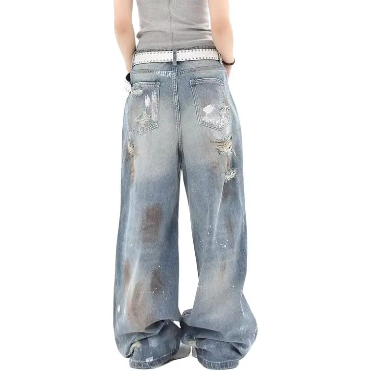 Concubine Zhu Jeans Women's Blue-1