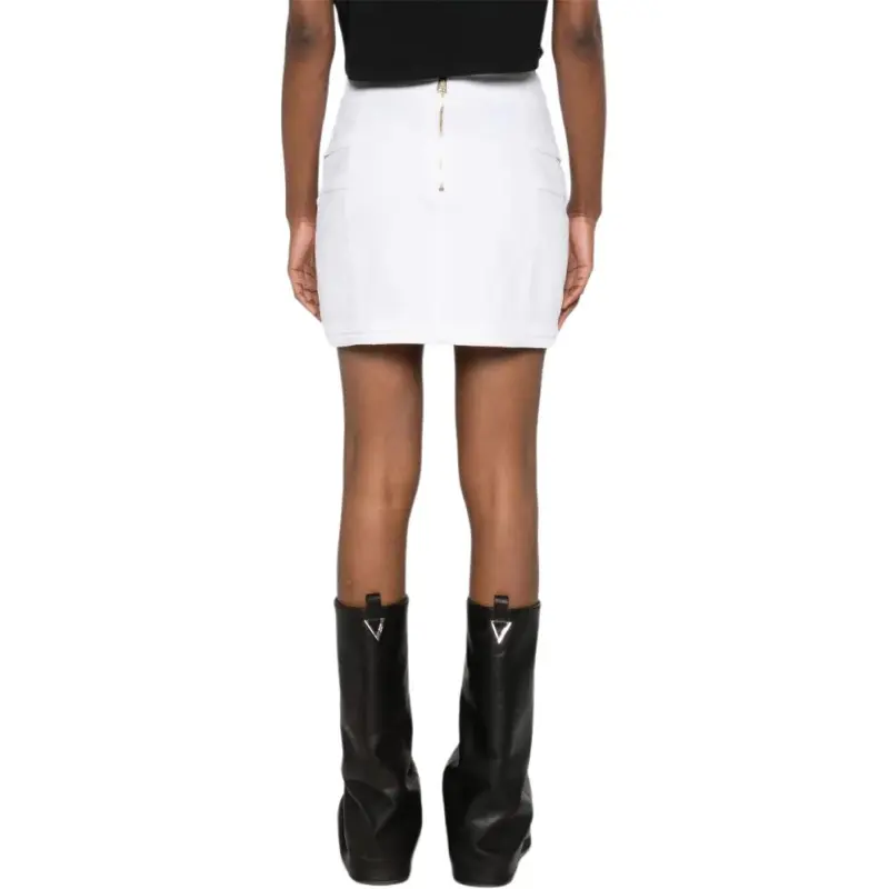 VERSACE JEANS COUTURE Denim Mini Skirt-2