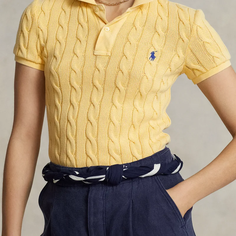 Polo Ralph Lauren Polo Shirt Women's Yellow-4