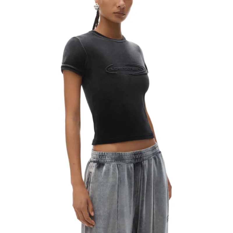 Alexander Wang Baby Tee Washed Nickel-4