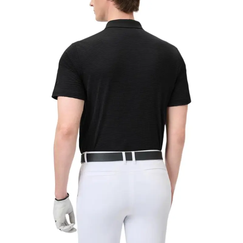 FILA Golf Series Polo Shirt Men's Pitch Black BK-3