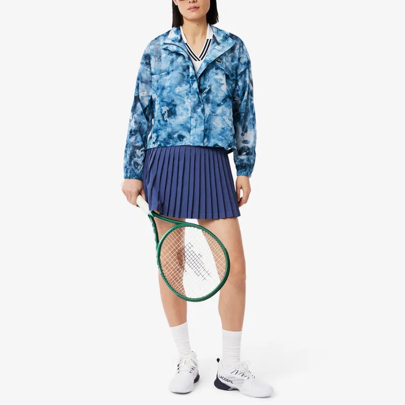 LACOSTE Jackets Coats Women's Purple/Blue-3