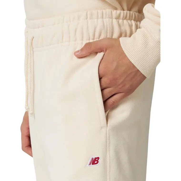 New Balance Knitted Sweatpants Men's Ecru-4