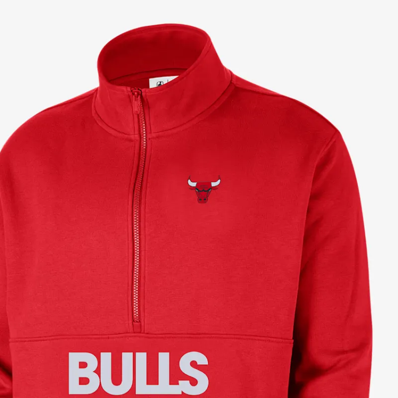 Nike Chicago Bulls Club Courtside Men's Nike Nba 1/2 Zip Top-2