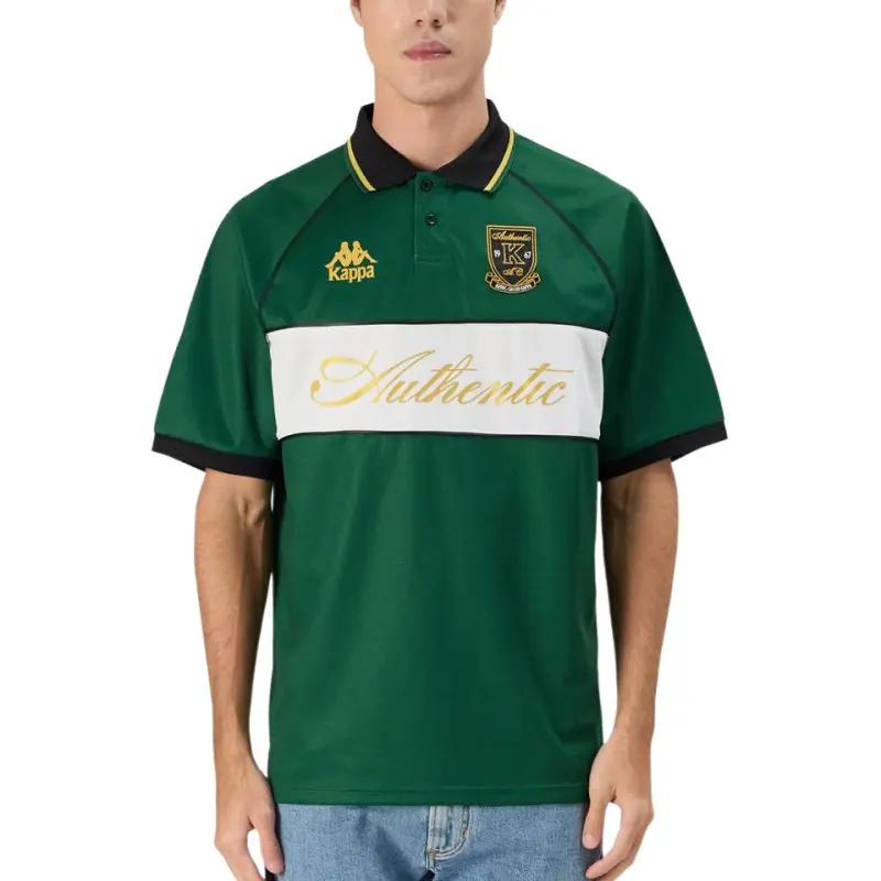 Kappa Soccer Jersey Men's Green-3