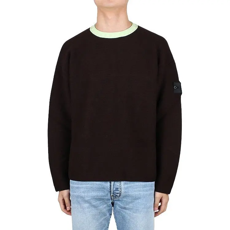 STONE ISLAND Sweaters Men Red Brown-2