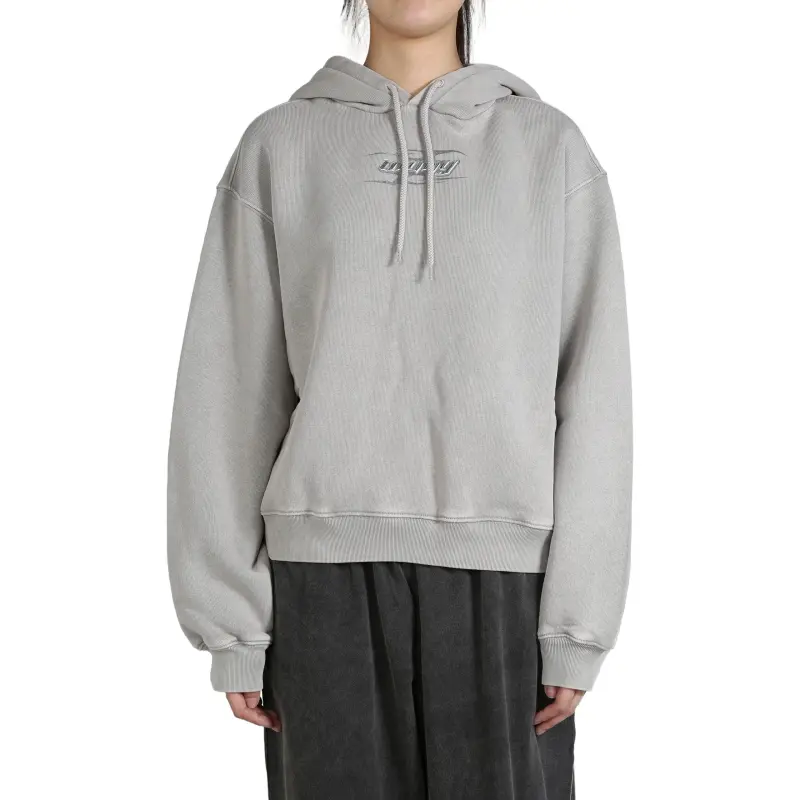 Alexander Wang Blade Logo Embossed Hoodie-2