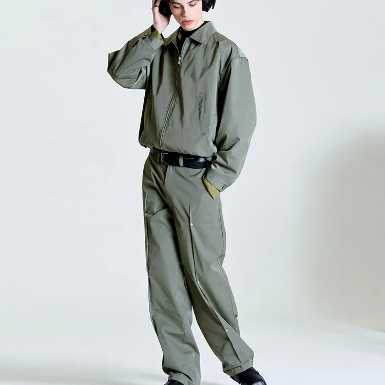 MLRH Casual Pants Men Olive Green-3