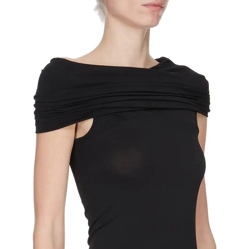 RICK OWENS/RO FW24 Sleeveless Dress Women's Black-3
