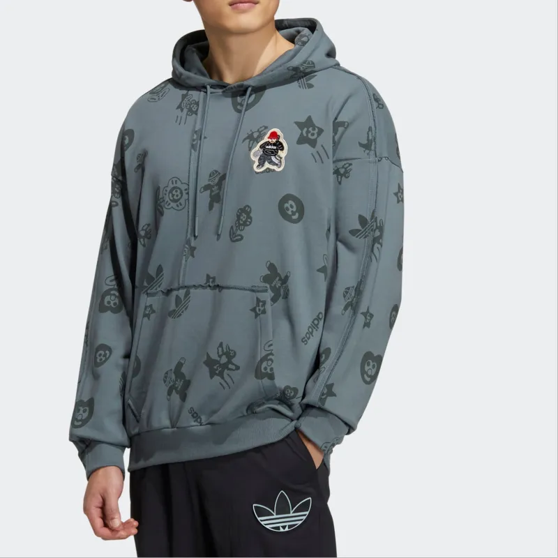 Adidas Originals CHARR MORITA Sweatshirt Men's Blue-2