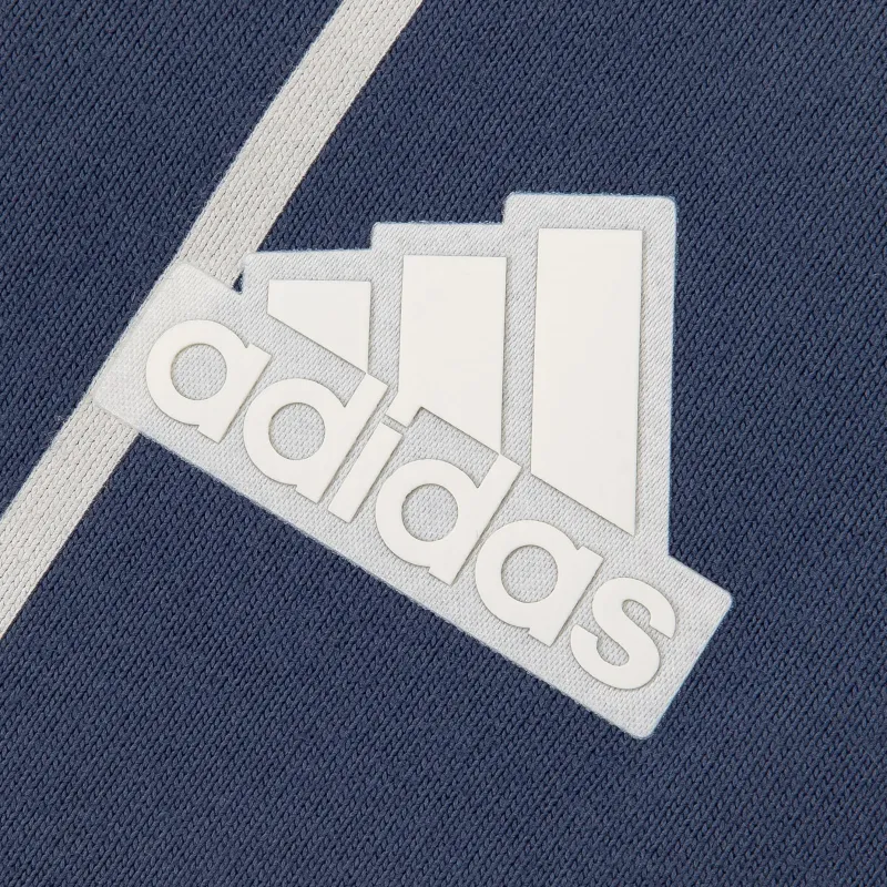 Adidas Polo Shirt Men's Ink Blue/Jade White-3