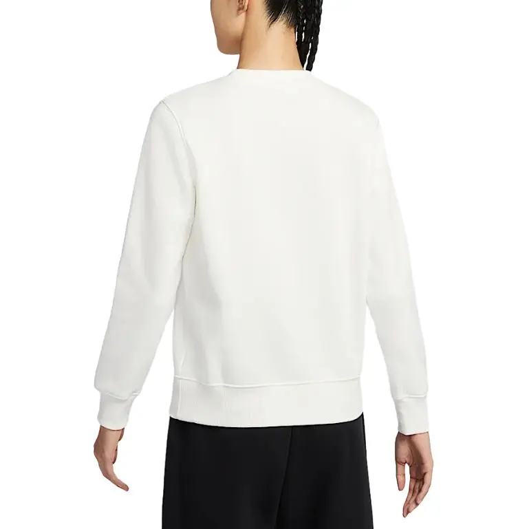 Nike Sportswear Phoenix Fleece Sweatshirt Women's Canvas White/Black-1
