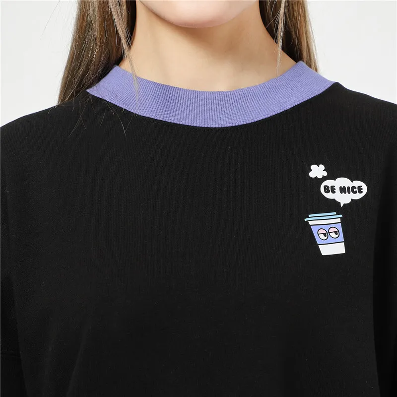 PUMA Long Sleeved Dresses Women's Black-5