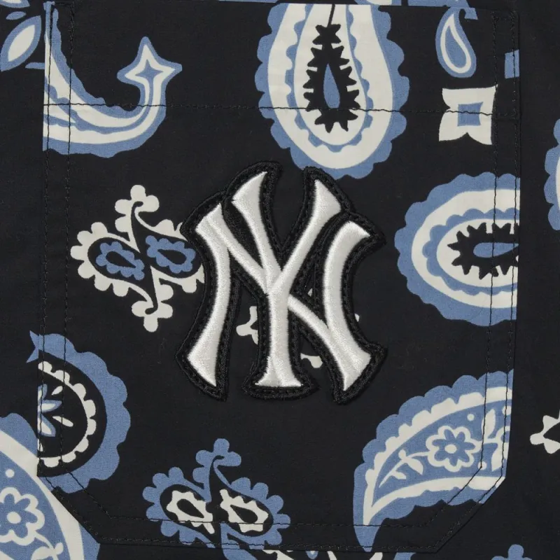 MLB Cashew Flowers Shirts Unisex Black-5