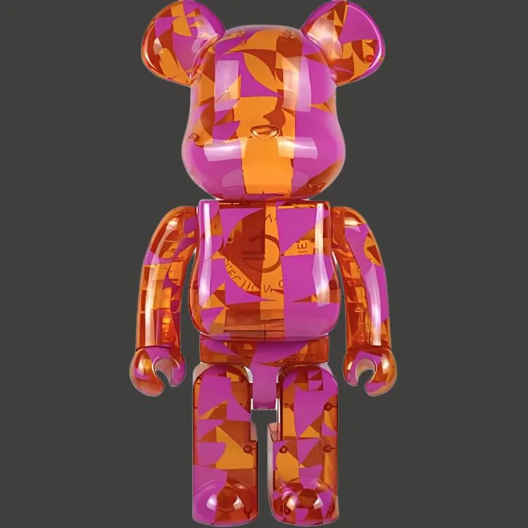 BE@RBRICK x GALERIES LAFAYETTE Galeries Lafayette First Limited Collaboration Transparent 1000%-3