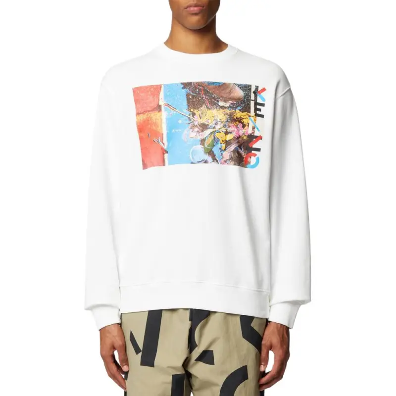 KENZO Sweatshirts Men White-1
