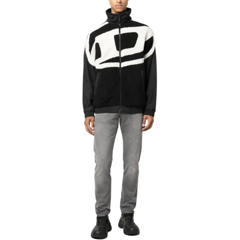 DIESEL Jackets Men Black-3
