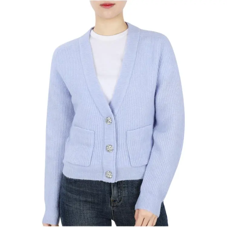 GANNI FW22 Knitwear Women's Blue-5