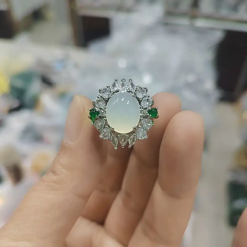 YOULING Jade Rings Women's-2