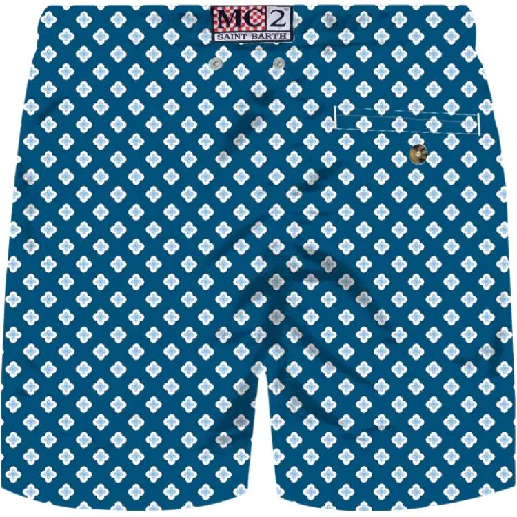 MC2 SAINT BARTHELEMY Swimming Shorts Men's Blue-1