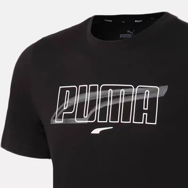 PUMA Basic Series Rebel T-Shirt Men's Black-4