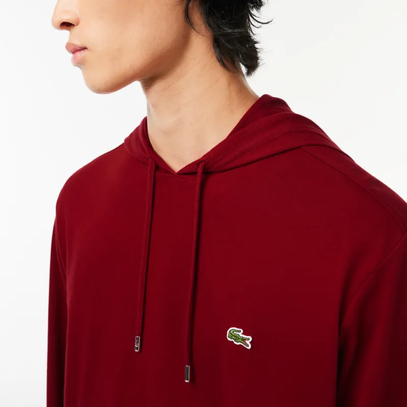 LACOSTE T Shirts Men Bordeaux-3