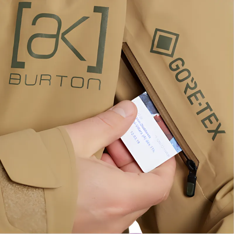 BURTON AK Gore Ski Tops Men's Brown-3